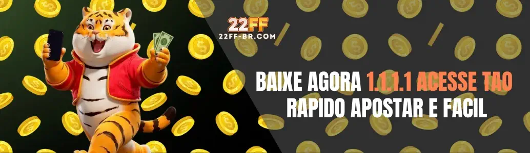 Promoções e bônus disponíveis no 22FF Cassino