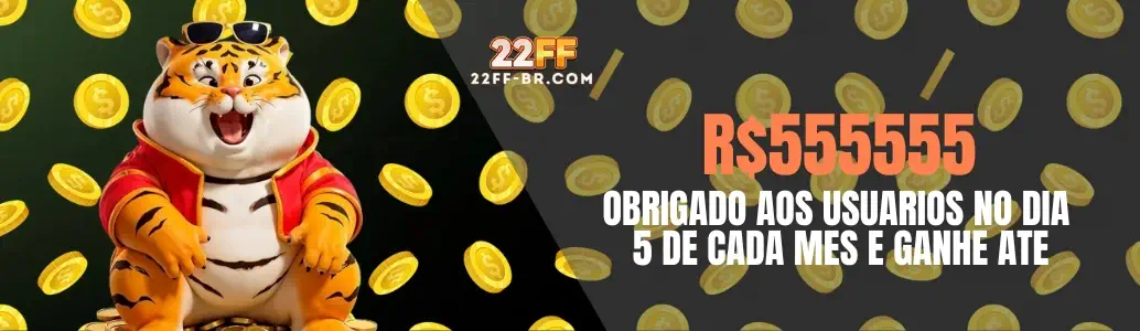 Promoções e bônus disponíveis no 22FF Cassino