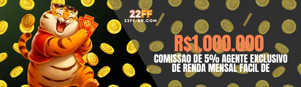 Promoções e bônus disponíveis no 22FF Cassino